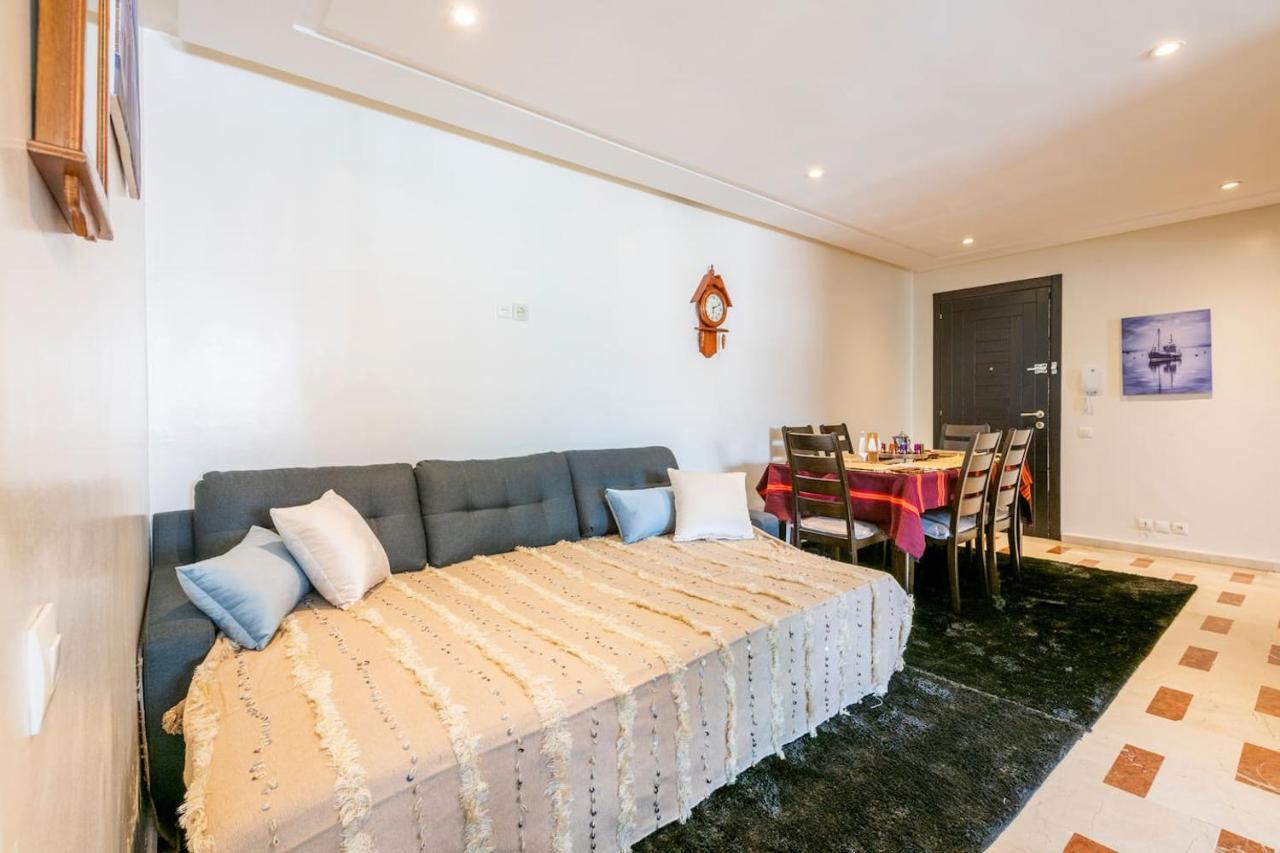 Apartment With Parking In Rabat Central Location Экстерьер фото